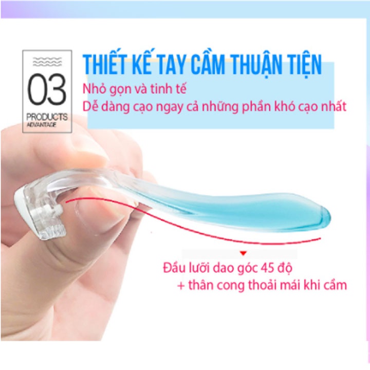 Set 2 dao cạo vùng Bikini chính hãng KAI - Nội địa Nhật Bản