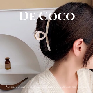 Kẹp tóc nữ DECOCO ACC The Marble vân đá DECOCO ACC ACCESSORIES
