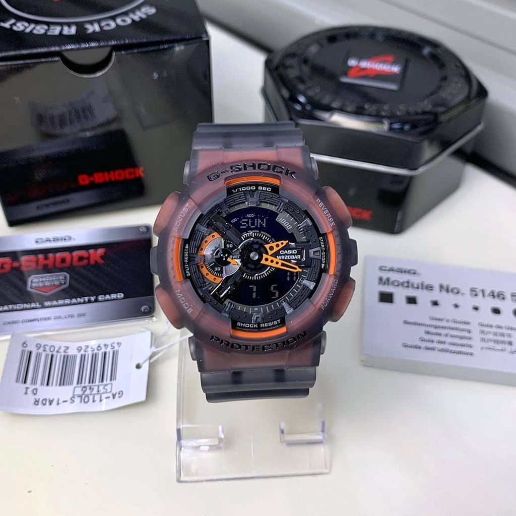 (Thẻ bảo hành 12 tháng) Đồng hồ Nam Casio G-shock GA-110LS Chống Nước-Đồng.hồ.casio | BigBuy360 - bigbuy360.vn