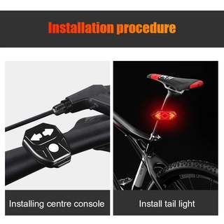 Đèn Led Tín Hiệu Chống Thấm Nước Cho Xe Đạp