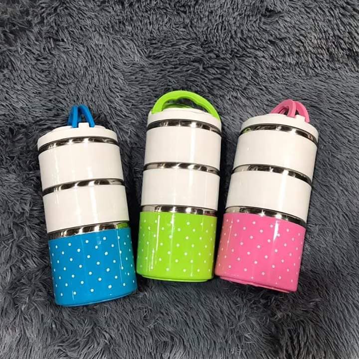 Hộp cơm giữ nhiệt 3 tầng