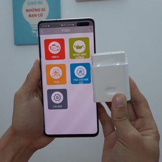 Thiết bị chẩn đoán  FOBD - Đọc lỗi, Xoá lỗi, xem dữ liệu động trên động cơ ô tô. Sử dụng trên dòng xe 12v. Có tiếng việt
