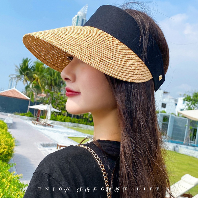 Popular Korean fashion sun protection wide-brimmed hat for men and women