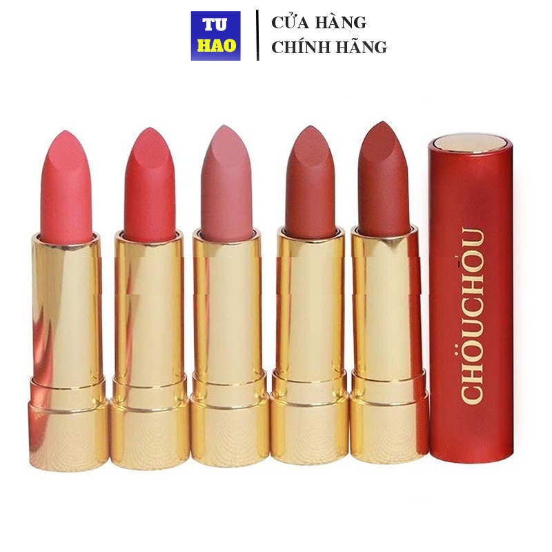 Son thỏi Chou Chou vỏ đỏ Signature Premier Matt Rouge Red Limited Edition - Từ Hảo