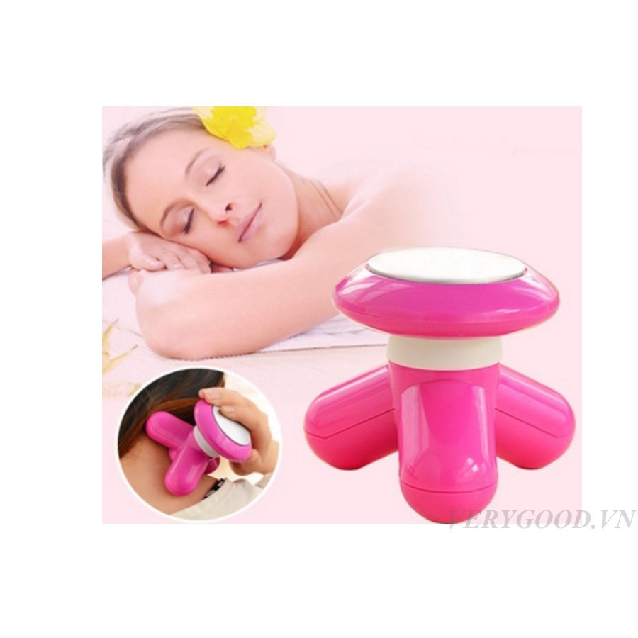 Máy mát-xa mini chân tròn Superlife Mini Massage 0079825 mã HK250