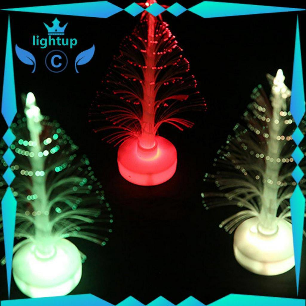 Đèn Ngủ Sợi Quang Hình Cây Thông Noel Độc Đáo