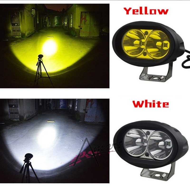 Đèn Chiếu Sáng Hỗ Trợ Sc 20W 12-85V Hình Tròn Dành Cho Ô Tô / Xe Máy