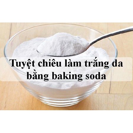 Baking soda, baking soda tẩy rửa, trắng răng, làm bánh, khử mùi 100g