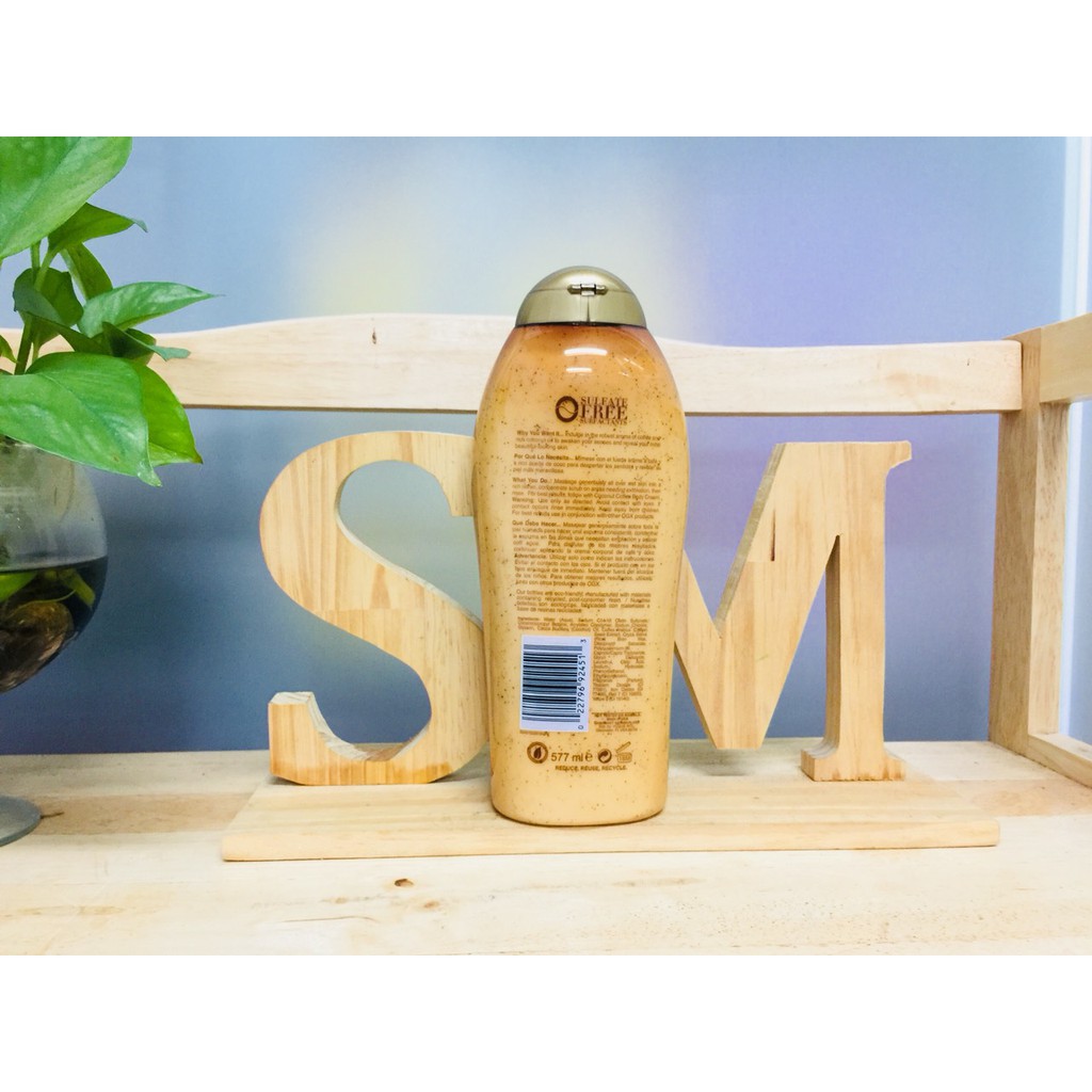 Sữa tắm tẩy tế bào chết OGX Scrub & Wash 577ml | BigBuy360 - bigbuy360.vn