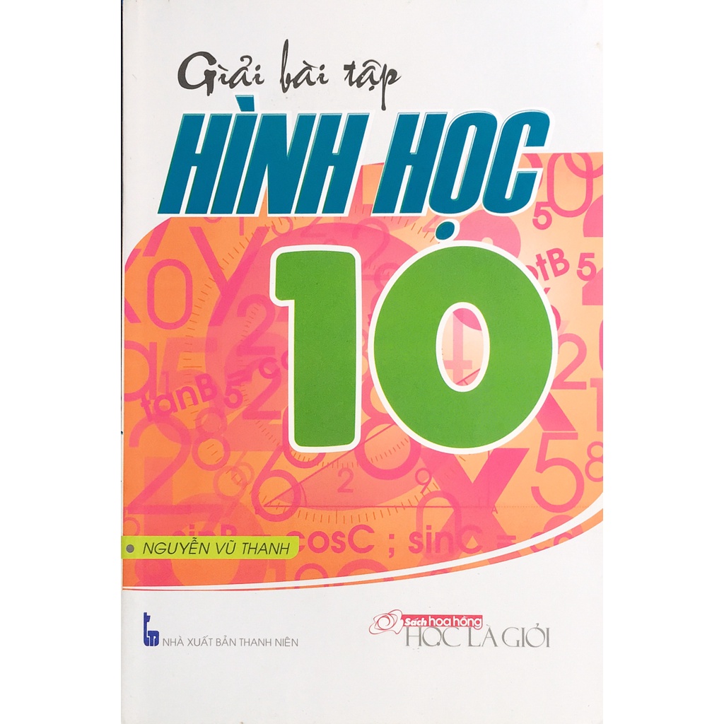 Sách HH - Giải bài tập Hình học 10