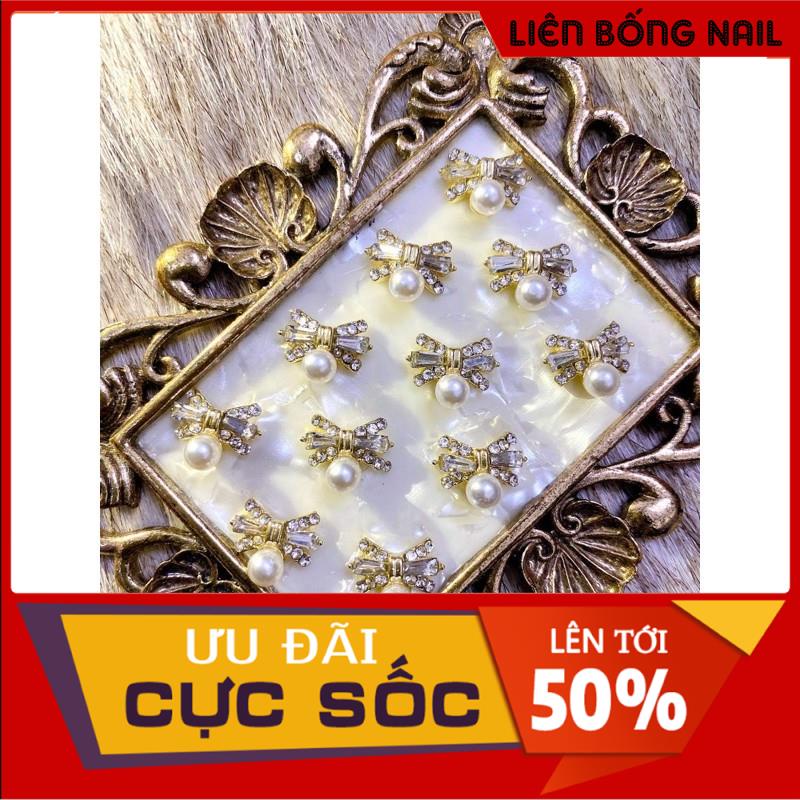 Charm nơ loại 1 - phụ kiện nail