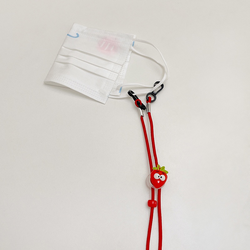 Dây Đeo Mắt Kính Bằng Acrylic Chống Thất Lạc Màu Sắc Hình Động Vật Phong Cách Hàn Quốc