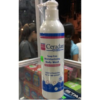 Sữa Tắm, Sữa Rửa Mặt Dưỡng Ẩm Ceradan Moisturising Body Wash 280 ml(cho trẻ em và người lớn)