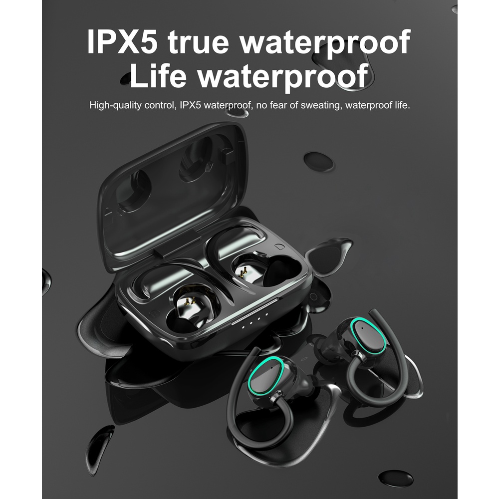 Tai Nghe Newmsnr Nhét Tai Bluetooth Không Dây Có Micro Chất Lượng Cao