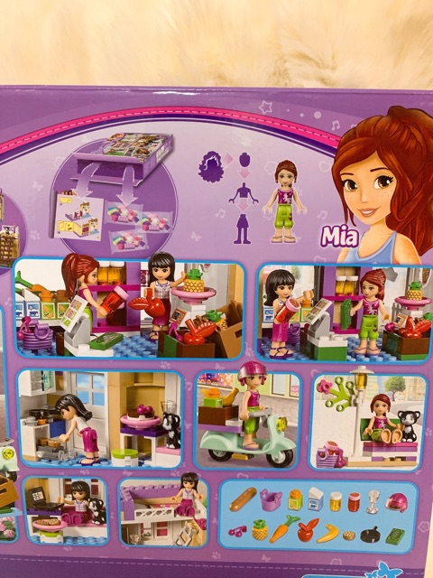 Friends_LEGO friends SIÊU THỊ mini 2 tầng (389 mảnh)