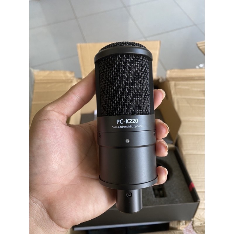 Combo Sound Card ICON PRO Mic PC K220 Đẳng Cấp . Chất Lượng Âm Thanh Cực Tốt , Độ Bền Cực Cao . Bảo Hành 12 Tháng