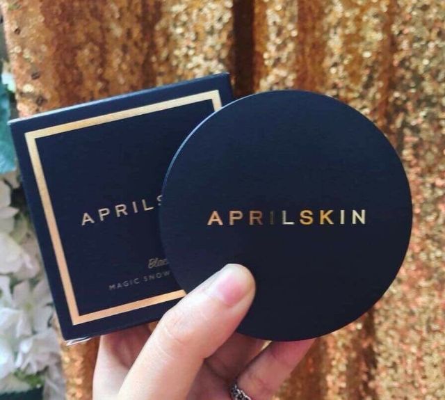 PHẤN NƯỚC APRIL SKIN ĐEN MẪU MỚI