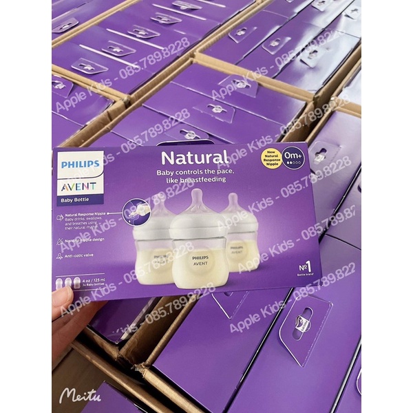 Bình sữa Avent Natural Chính hãng Mẫu mới