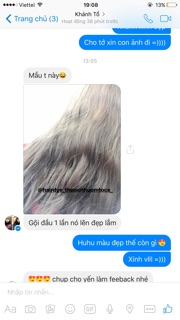 Thuốc nhuộm tóc nâu khói