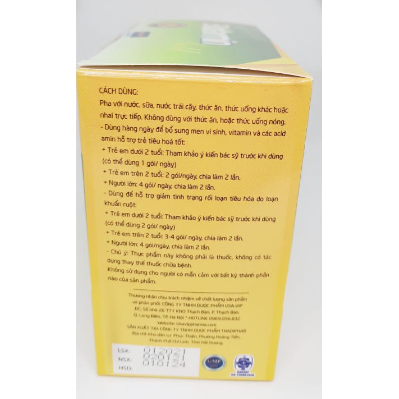 Biofarmin Gold USA - Giảm rối loạn tiêu hóa | Thế Giới Skin Care