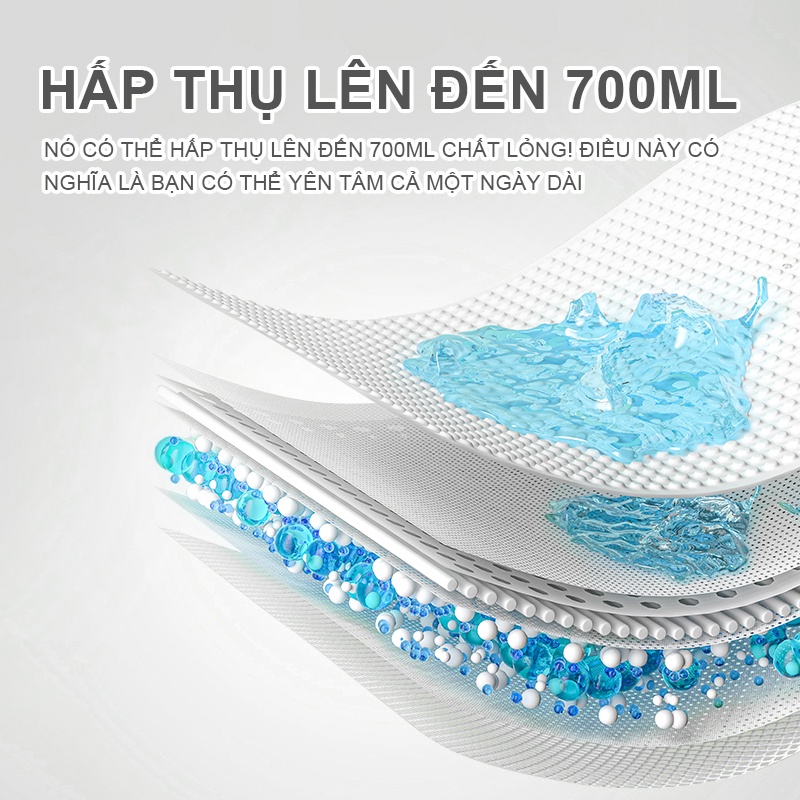 Tả dán cao cấp Einmilk size S58-M48-L42-XL36 miếng một bịch