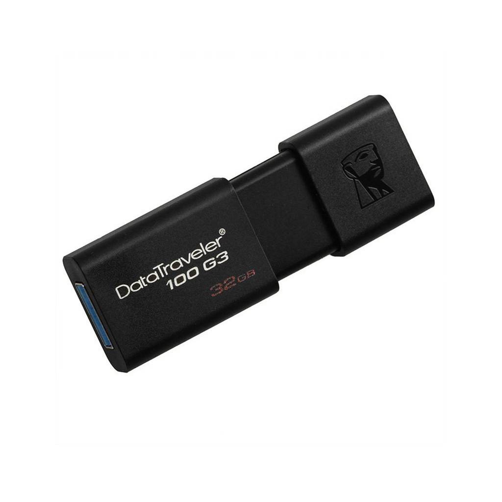 USB Kingston DT100G3 16GB / 32GB / 64GB nắp trượt tốc độ upto 100MB/s - Sản phẩm được phân phối chính hãng