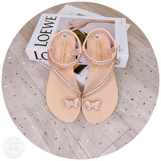 SANDAL QUAI CHÉO ĐÍNH ĐÁ