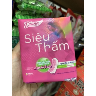 Băng vệ sinh Diana SiêuThấm Mỏng không cánh