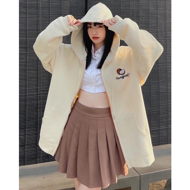ÁO KHOÁC NỈ COCO ZIP HOODIE
