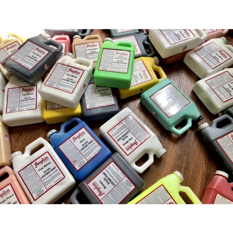 Thanh lý chai màu RỖNG Angelus sau khi chiết chỉ 15k