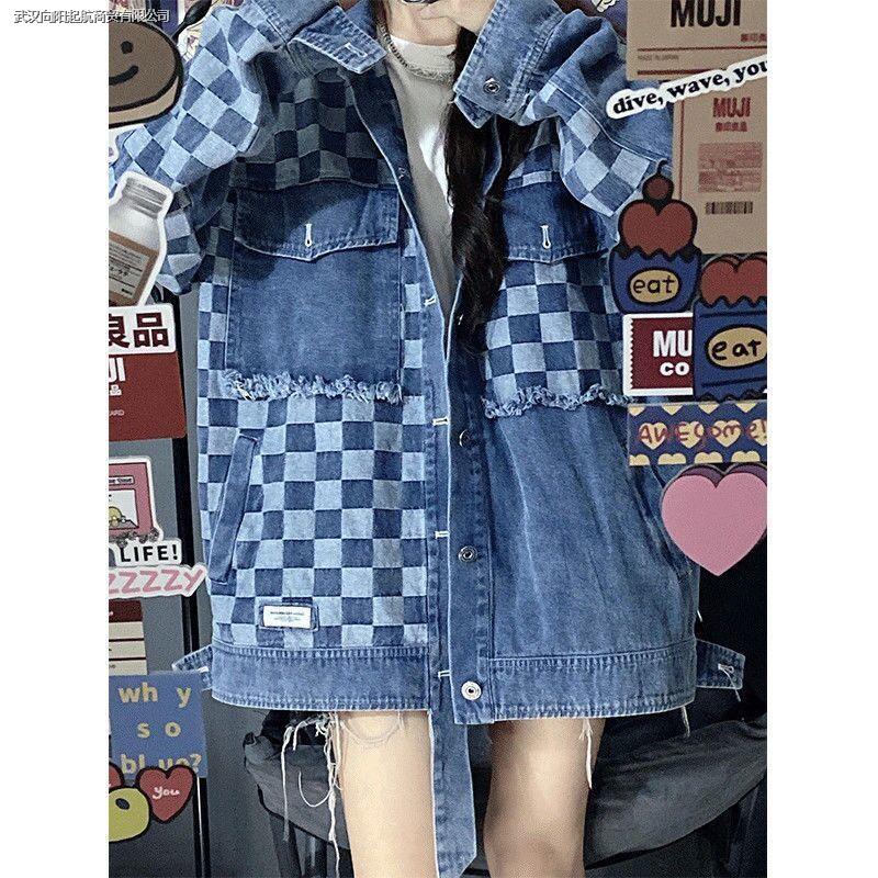 Áo Khoác Jean Phong Cách Retro Thời Trang Cho Nữ