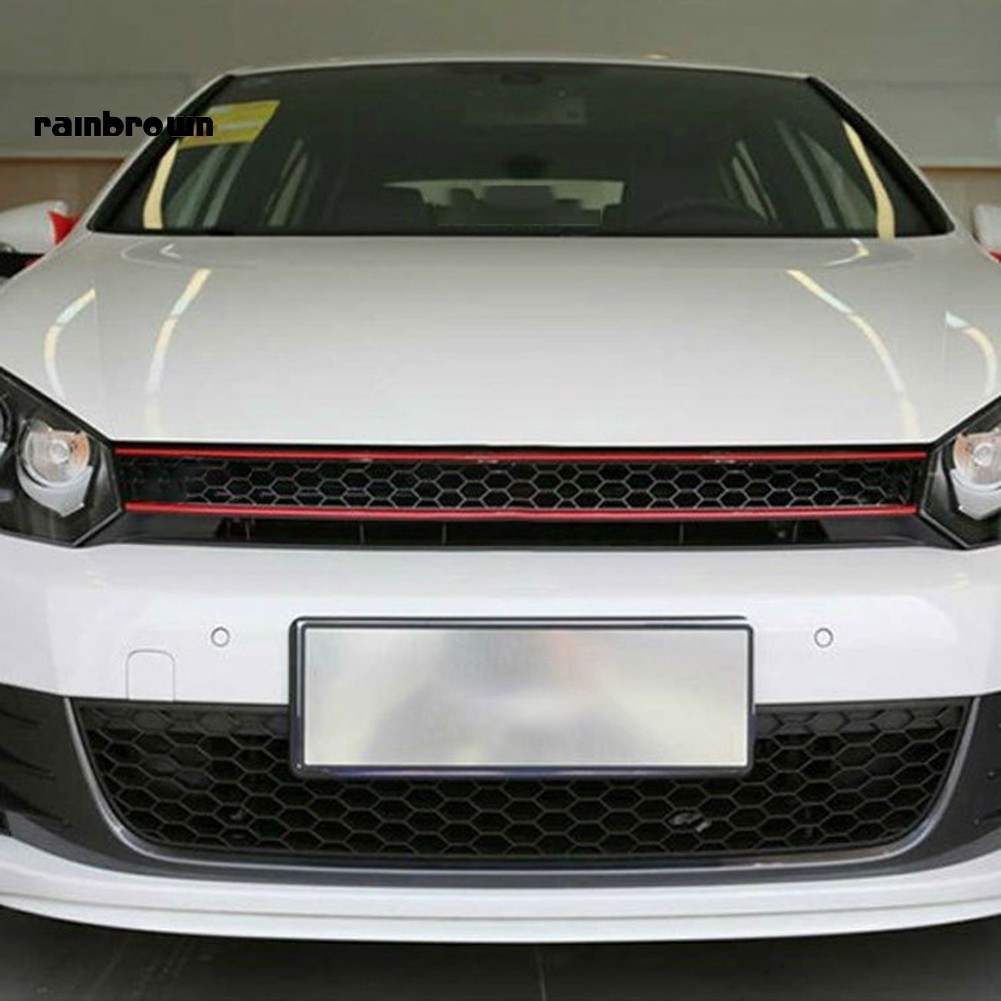 Miếng dán trang trí ga lăng tản nhiệt ô tô VW Golf 6 7 Tiguan cao cấp