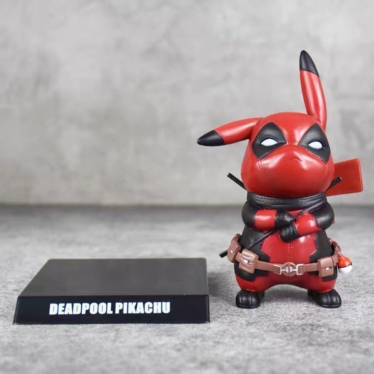 ♛Mô Hình Pikachu Hóa Trang Deadpool Ngộ Nghĩnh