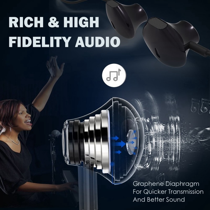 Tai nghe Bluetooth thiết kế đeo cổ phong cách thể thao cá tính | BigBuy360 - bigbuy360.vn