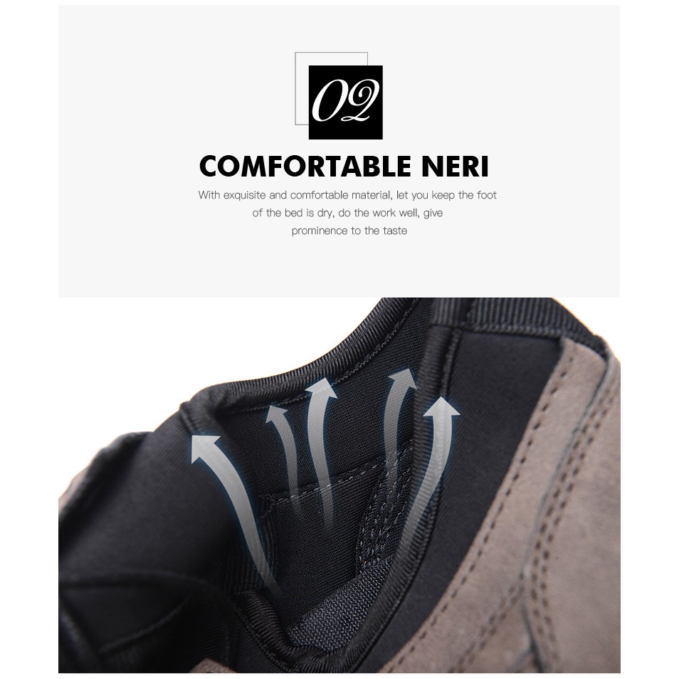 Giày da thật thể thao cho nam KI2897