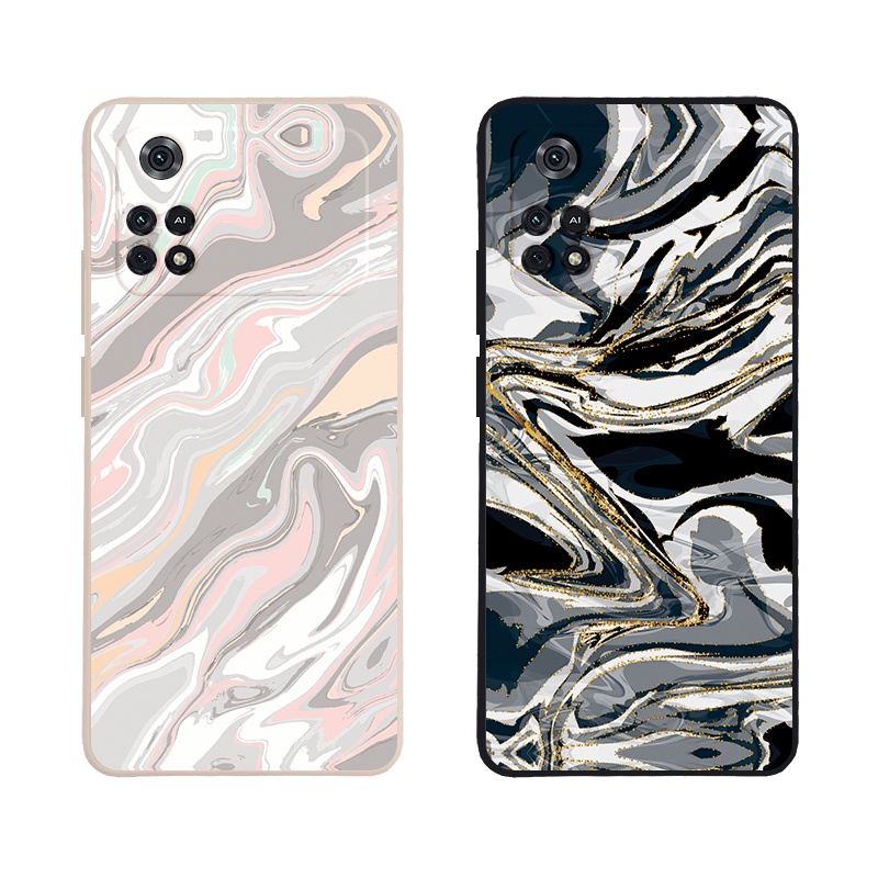 Ốp Điện Thoại Mềm Bảo Vệ Camera Cho Xiaomi Poco M4 Pro 4G Poco X4 Pro 5G B001