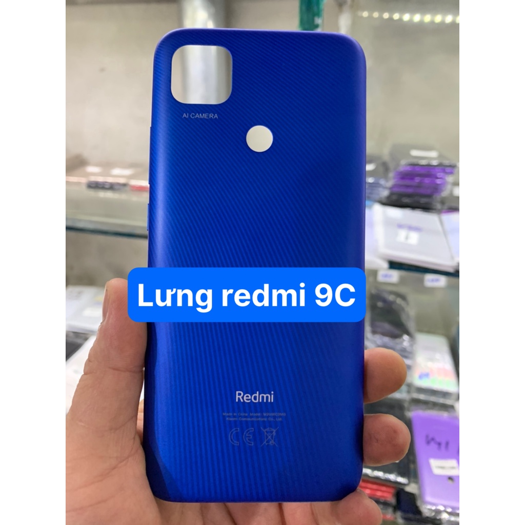 Lưng vỏ điện thoại xiaomi redmi 9C