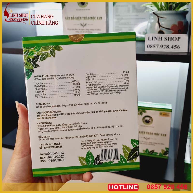 Sâm Bổ Kiện Thảo Mộc Nam -TĂNG CÂN HIỆU QUẢ