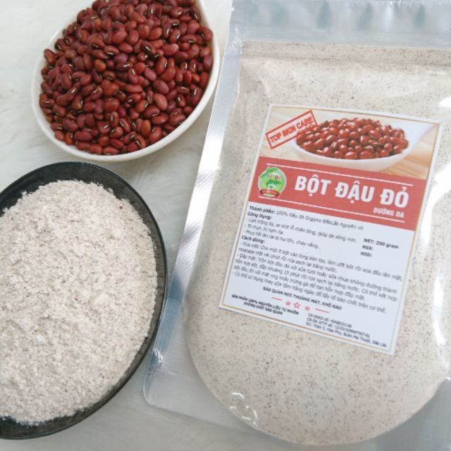 500g Bột đậu đỏ handmade tắm trắng, đắp mặt dưỡng da | BigBuy360 - bigbuy360.vn