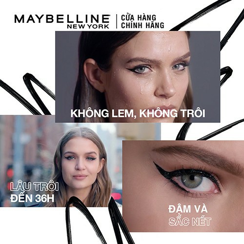 Bút Kẻ Mắt Nước Lâu Trôi 36H Maybelline New York Line Tatoo High Impact Liner 1g