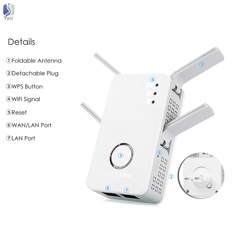 Thiết Bị Kích Sóng Wifi Yy 1200mbps