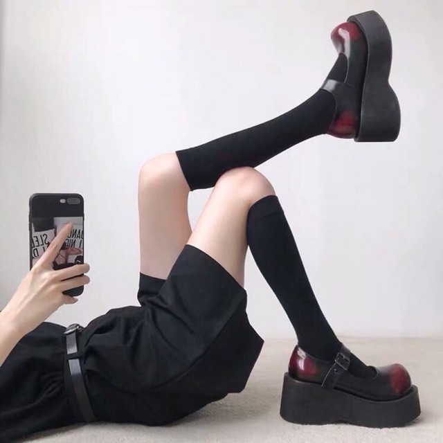 GIÀY BÚP BÊ ĐẾ CAO LOLITA