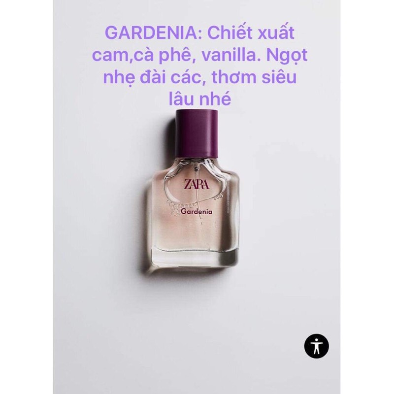 Sale Set Nước Hoa Zara 2 Chai Gardenia & Orchid  - 30ml/1 chai