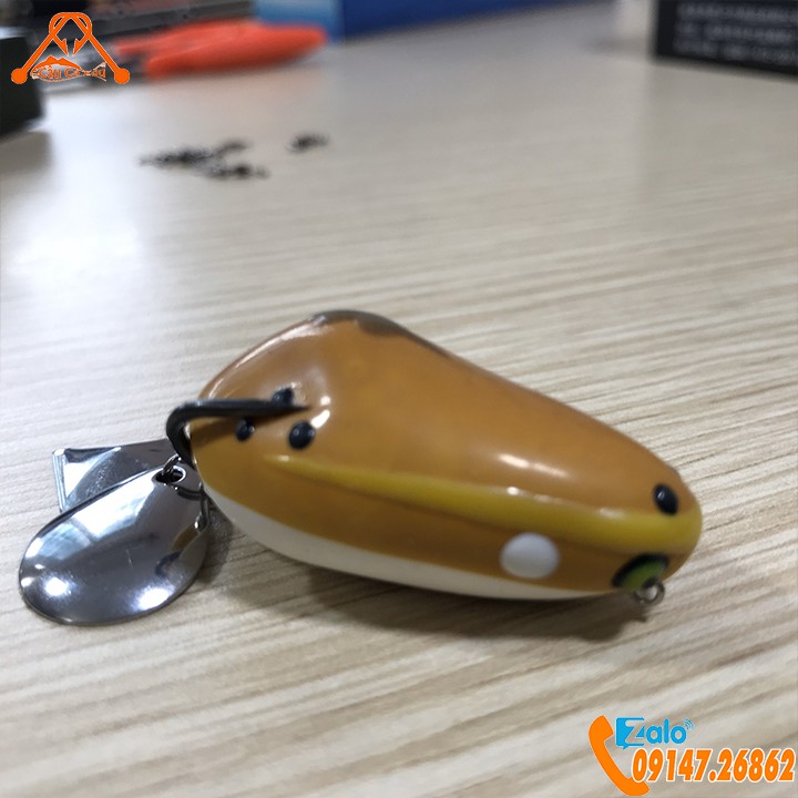 Mồi Câu Lure Cá Lóc Frogtoon V1 Mồi Câu Dụ Cá Siêu Nhạy - Câu Cá E du