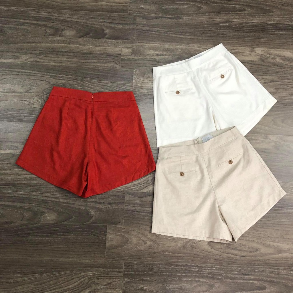 Short Linen Phá Cách Cực Iu Cho Chị Em - [Hàng Xuất Dư]
