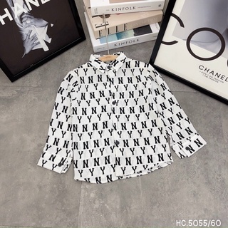áo sơ mi lụa dài tay cho bé 9-28kg
