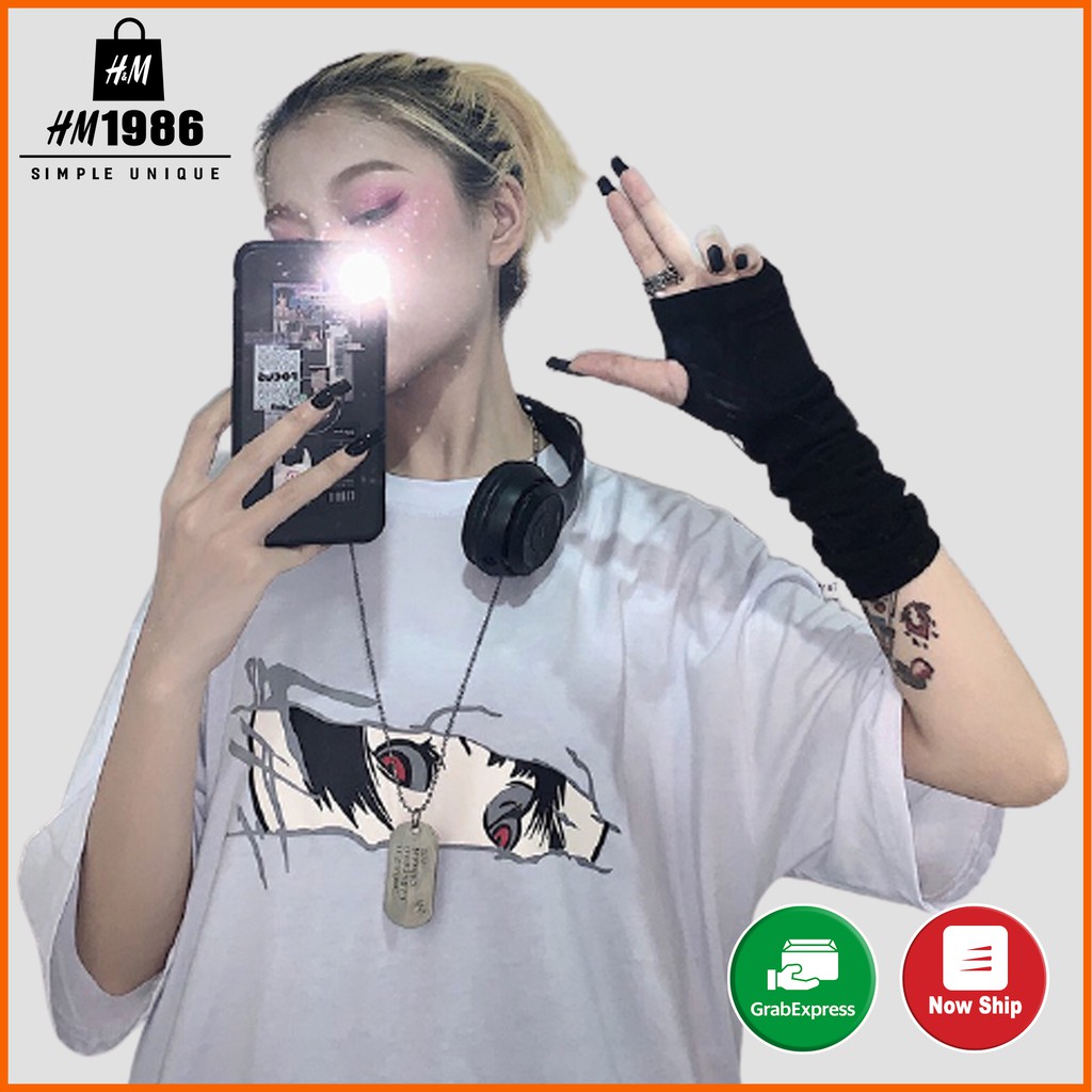 Áo thun nam nữ unisex tay lỡ form rộng 3132 , Áo thun form rộng Oversize trơn cao cấp HM1986