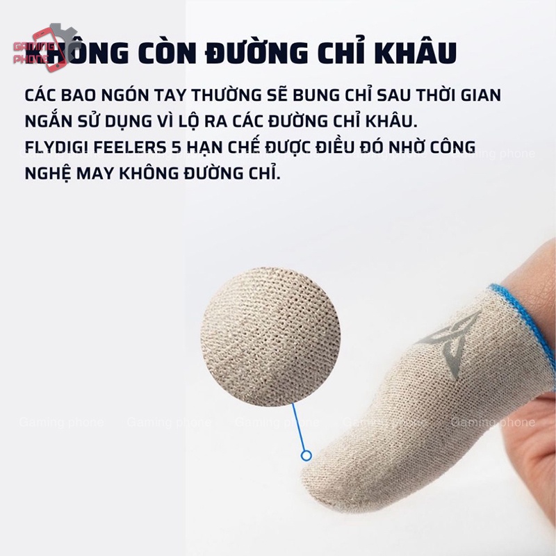Bao tay chơi game Flydigi Wasp Feelers dành cho game cho PUBG mobile, Liên Quân, Tốc Chiến, CODM | BigBuy360 - bigbuy360.vn