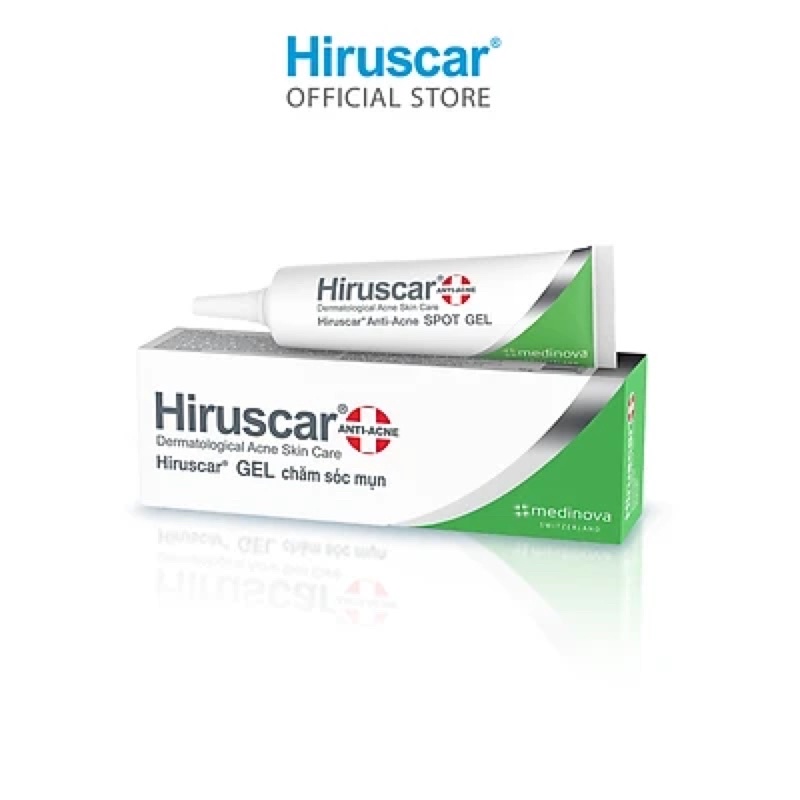 Gel Xử Lý Mụn Hiruscar Anti-Acne Spot Gel + 10G