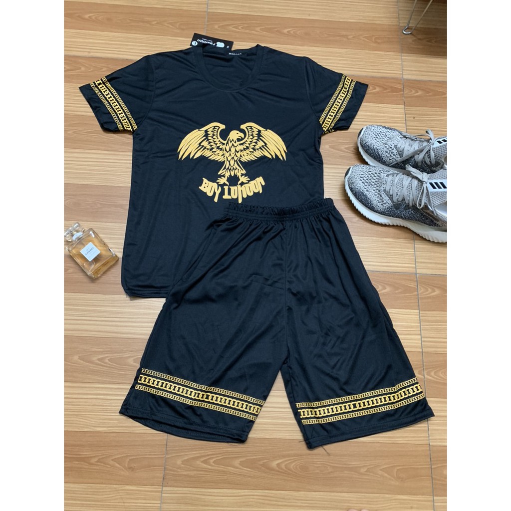 Bộ Đồ Nam - Bộ Nam Thun Thời Trang Hè In Hình Đại Bàng - BN304 | BigBuy360 - bigbuy360.vn